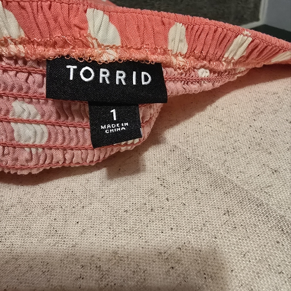 Torrid Midi Challis Sweetheart Dress - Picture 4 of 4